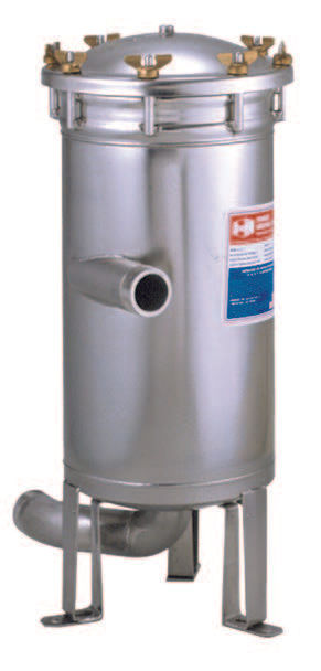 HUR 90 HPSS-316 Single Cartridge Filter Housing